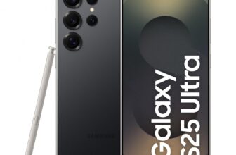 Samsung Galaxy S25 Ultra 5G (12GB RAM + 512GB Storage) Titanium Black